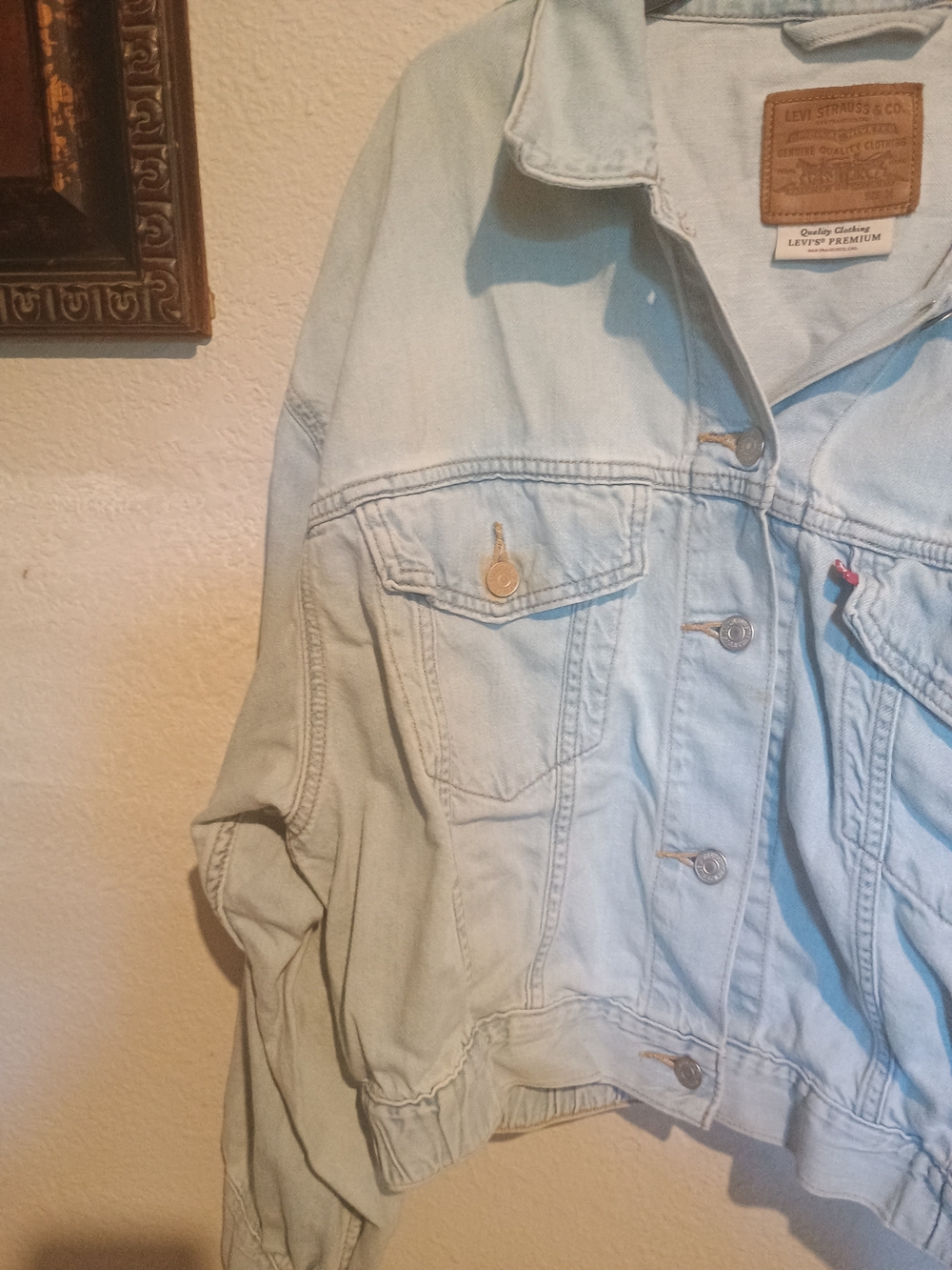 Levi's Women's Light Blue Denim Jacket